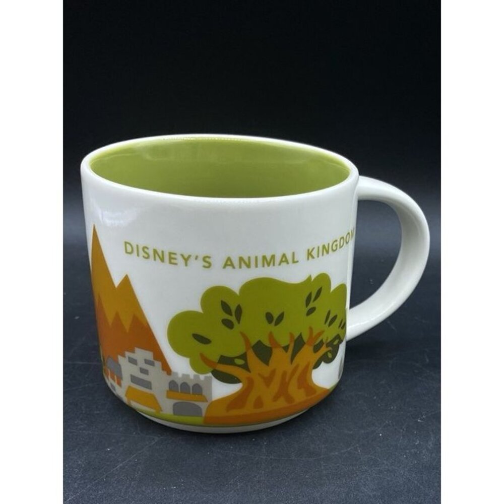 Starbucks Disney's Animal Kingdom Coffee Mug You Are Here Series 14 oz - Picture 4 of 9